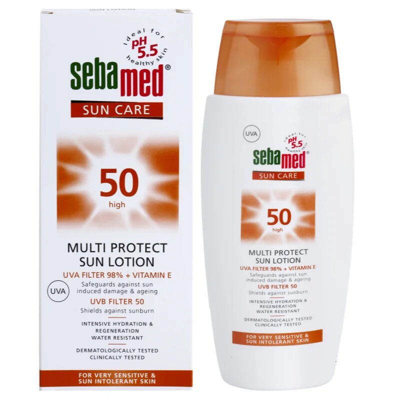 Sebamed Sun Care Multi Protect losjon za sončenje SPF 50 150 ml