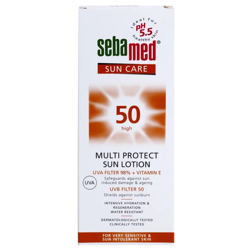 Sebamed Sun Care Multi Protect losjon za sončenje SPF 50 150 ml