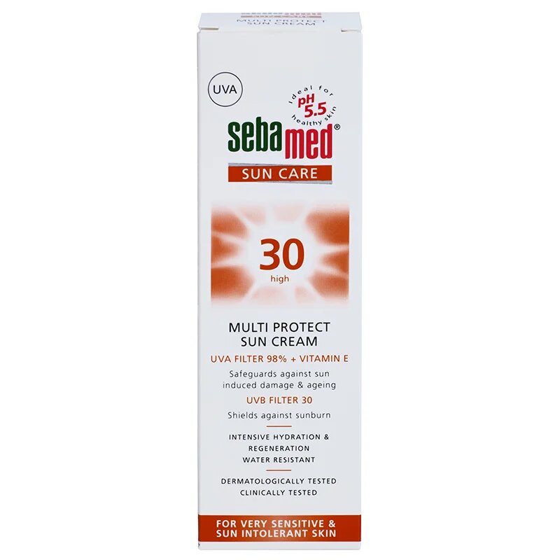 Sebamed Sun Care Multi Protect Sun Cream krema za sončenje SPF 30 75 ml