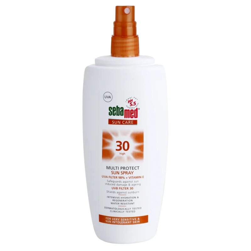Sebamed Sun Care Multi Protect Sun Spray pršilo za sončenje za občutljivo kožo SPF 30 150 ml