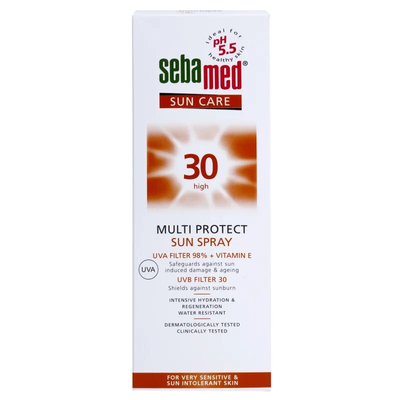 Sebamed Sun Care Multi Protect Sun Spray pršilo za sončenje za občutljivo kožo SPF 30 150 ml