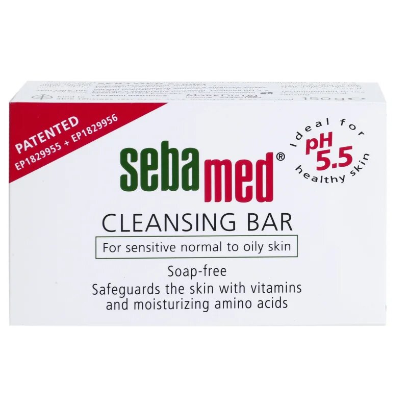 Sebamed Wash Cleansing syndet za občutljivo normalno do mastno kožo 150 ml