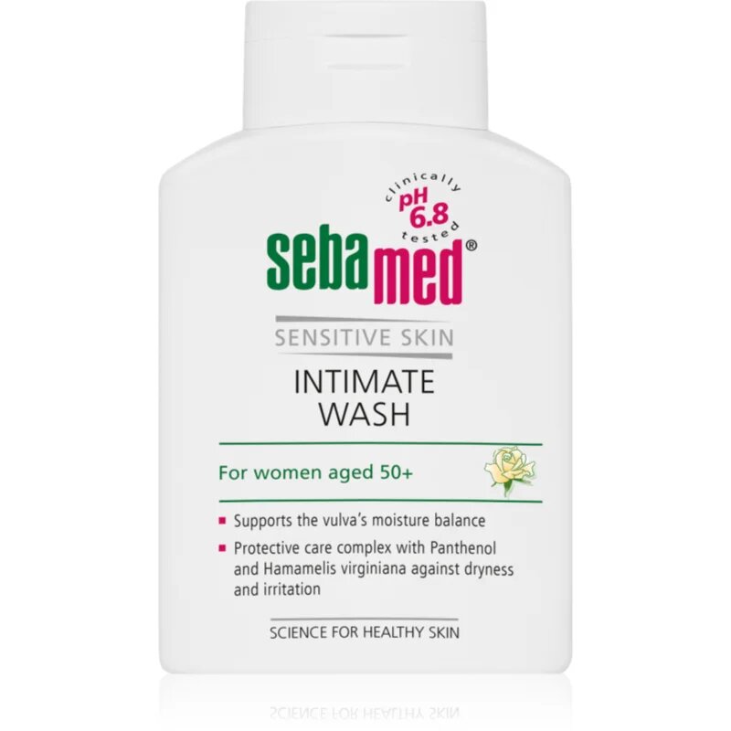 Sebamed Wash emulzija za intimno higieno za obdobje menopavze pH 68 200 ml