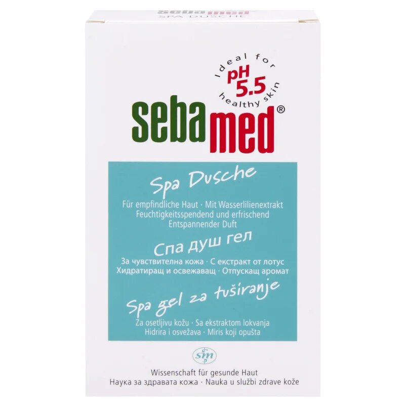 Sebamed Wash Sensitive skin gel za prhanje Spa 200 ml