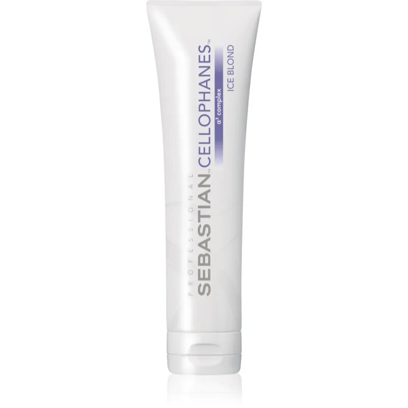Sebastian Professional Cellophanes maska ki vrača sijaj barvanim lasem odtenek Ice Blond 300 ml