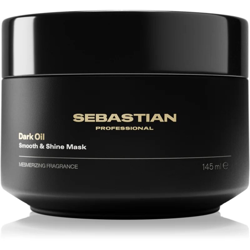 Sebastian Professional Dark Oil intenzivna hranilna maska za sijaj in mehkobo las 145 ml