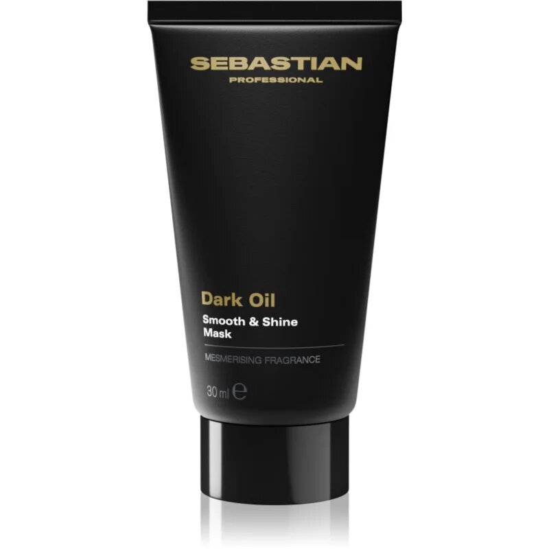 Sebastian Professional Dark Oil intenzivna hranilna maska za sijaj in mehkobo las 30 ml