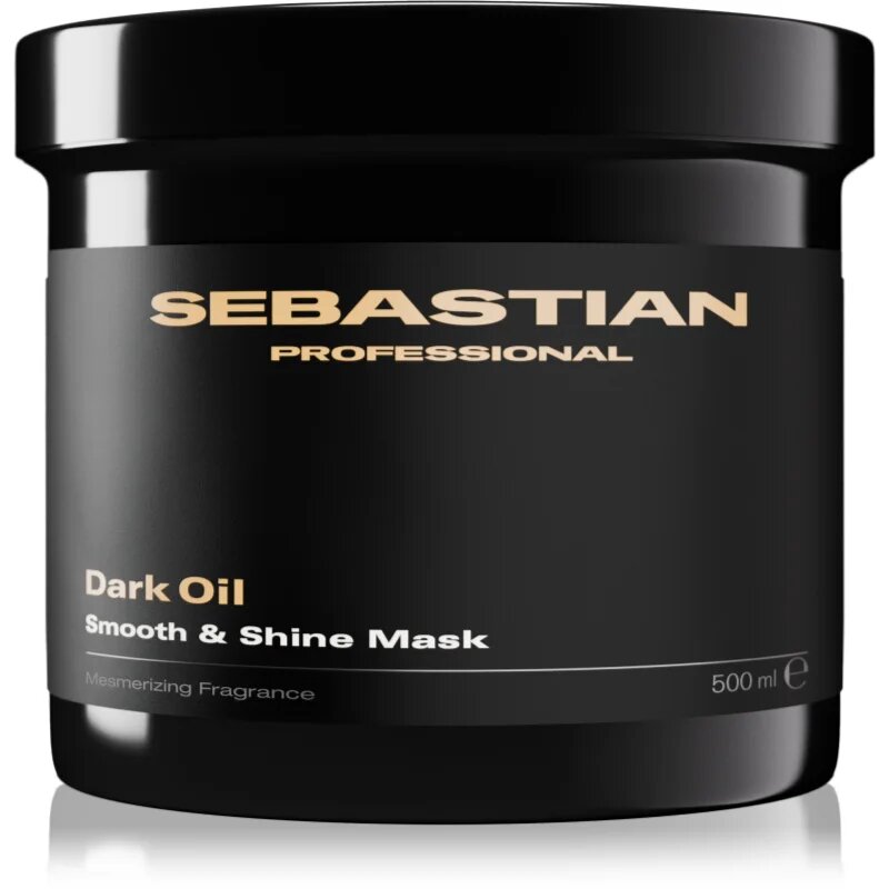 Sebastian Professional Dark Oil intenzivna hranilna maska za sijaj in mehkobo las 500 ml
