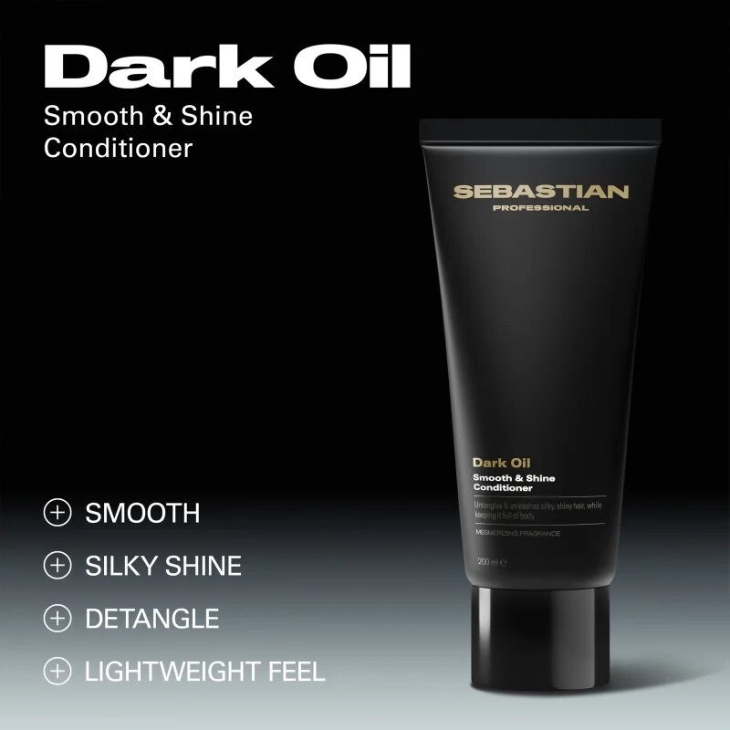 Sebastian Professional Dark Oil vlažilni balzam za sijaj in mehkobo las 200 ml