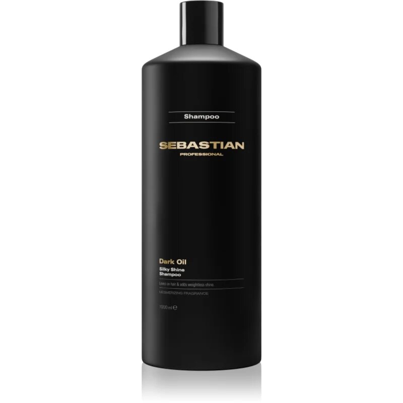 Sebastian Professional Dark Oil vlažilni šampon za sijaj in mehkobo las 1000 ml