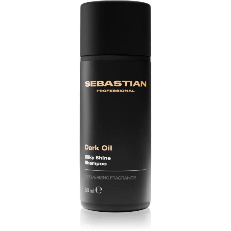 Sebastian Professional Dark Oil vlažilni šampon za sijaj in mehkobo las 50 ml