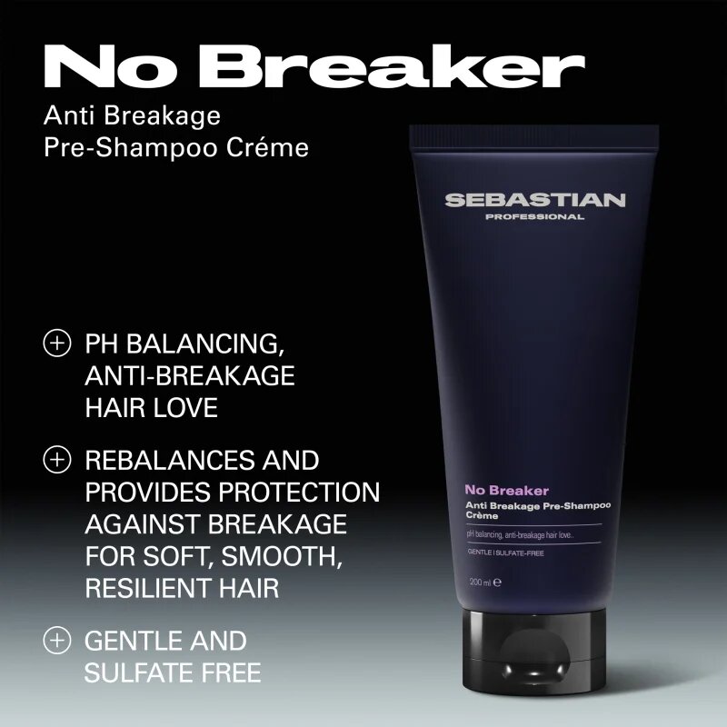 Sebastian Professional No.Breaker Bonding Pre-Shampoo nega pred šamponiranjem za krepitev las 200 ml