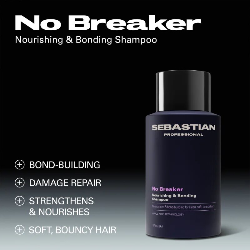 Sebastian Professional No.Breaker Bonding Shampoo hranilni šampon za krepitev las 280 ml