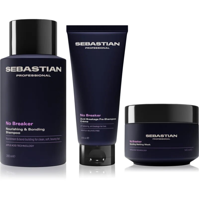 Sebastian Professional No.Breaker Bundle set za šibke lase 3 kos