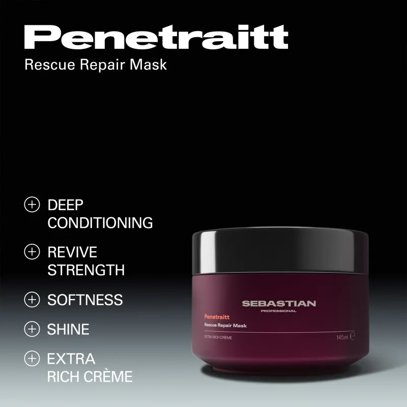 Sebastian Professional Penetraitt maska za poškodovane in kemično obdelane lase 30 ml