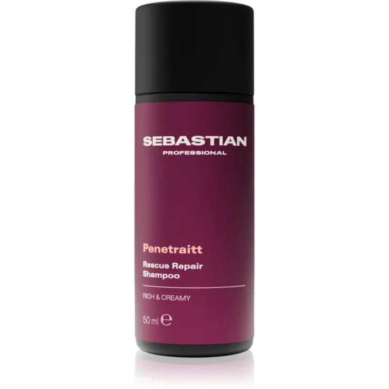 Sebastian Professional Penetraitt šampon za poškodovane in kemično obdelane lase 50 ml