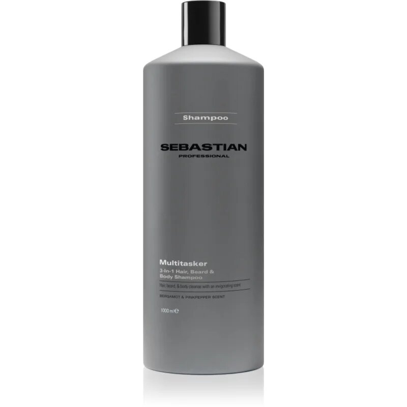 Sebastian Professional SEB MAN The Multi-tasker šampon za lase brado in telo 1000 ml