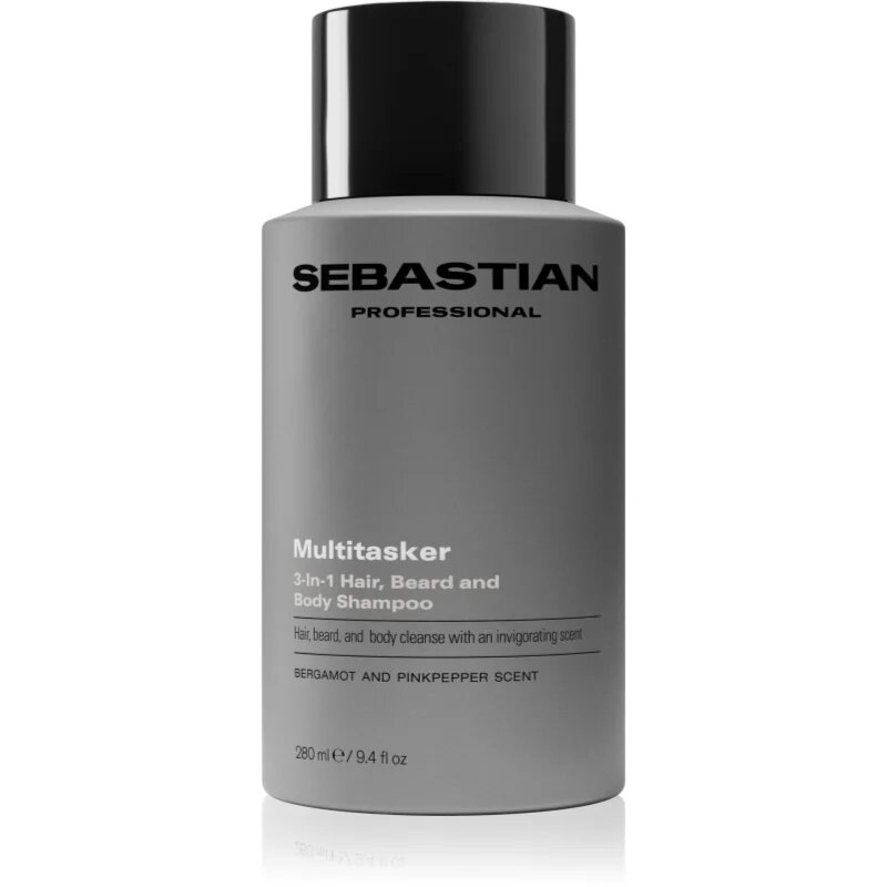 Sebastian Professional SEB MAN The Multi-tasker šampon za lase brado in telo 280 ml
