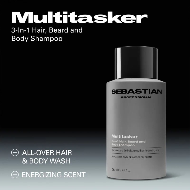 Sebastian Professional SEB MAN The Multi-tasker šampon za lase brado in telo 280 ml