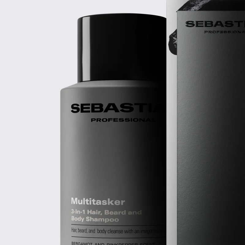 Sebastian Professional SEB MAN The Multi-tasker šampon za lase brado in telo 280 ml