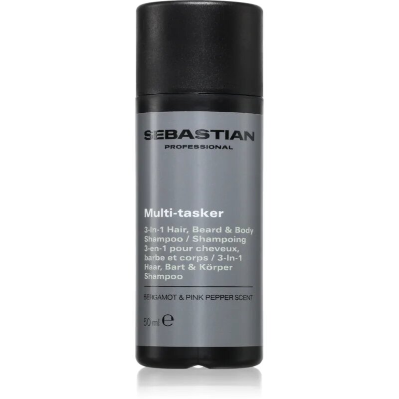 Sebastian Professional SEB MAN The Multi-tasker šampon za lase brado in telo 50 ml