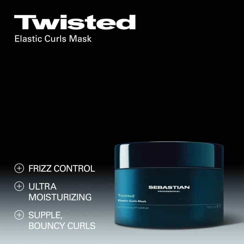 Sebastian Professional Twisted maska za kodraste lase 500 ml