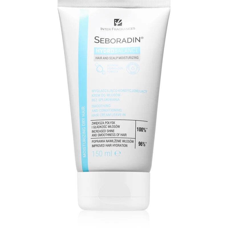 Seboradin Hydro Balance krema brez spiranja za suhe lase 150 ml