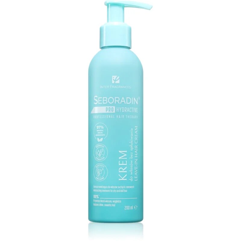 Seboradin PRO HYDRACTIVE Leave-In Hair Cream krema brez spiranja za suhe lase 200 ml