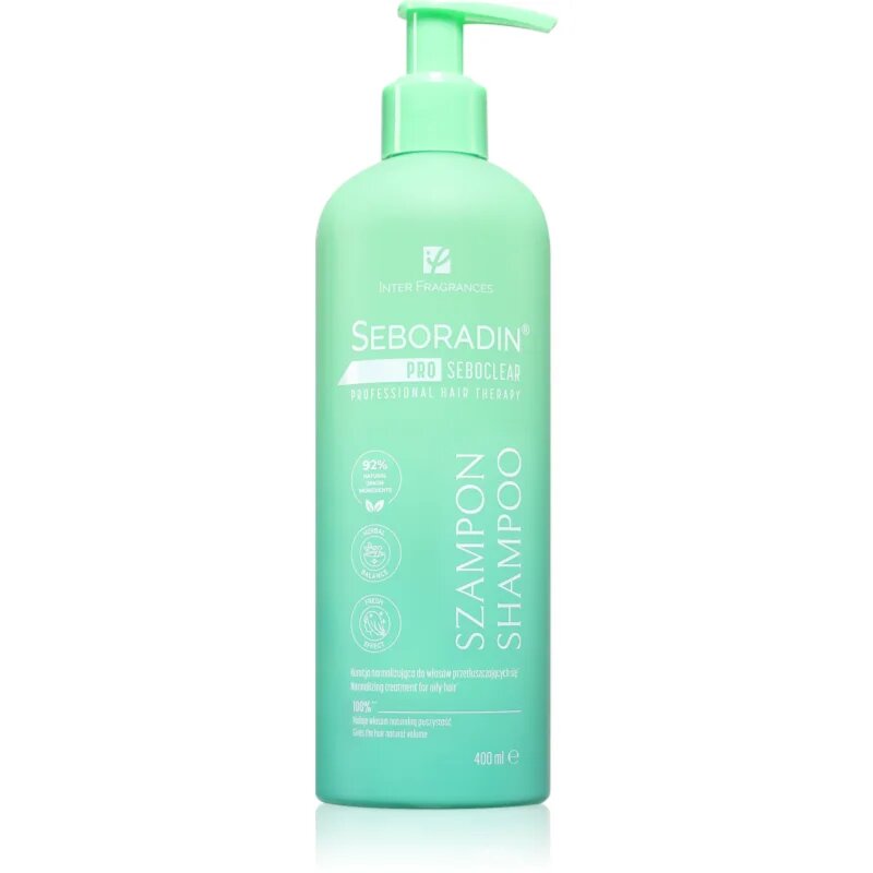 Seboradin PRO SEBOCLEAR Shampoo šampon za mastne lase 400 ml