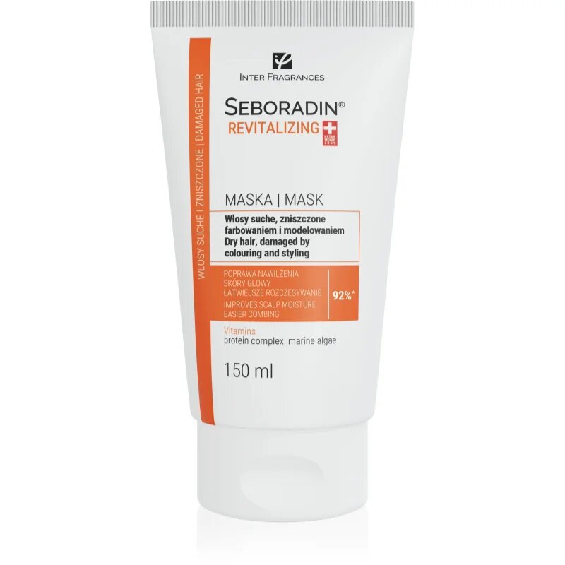 Seboradin Revitalizing maska za suhe in poškodovane lase 150 ml