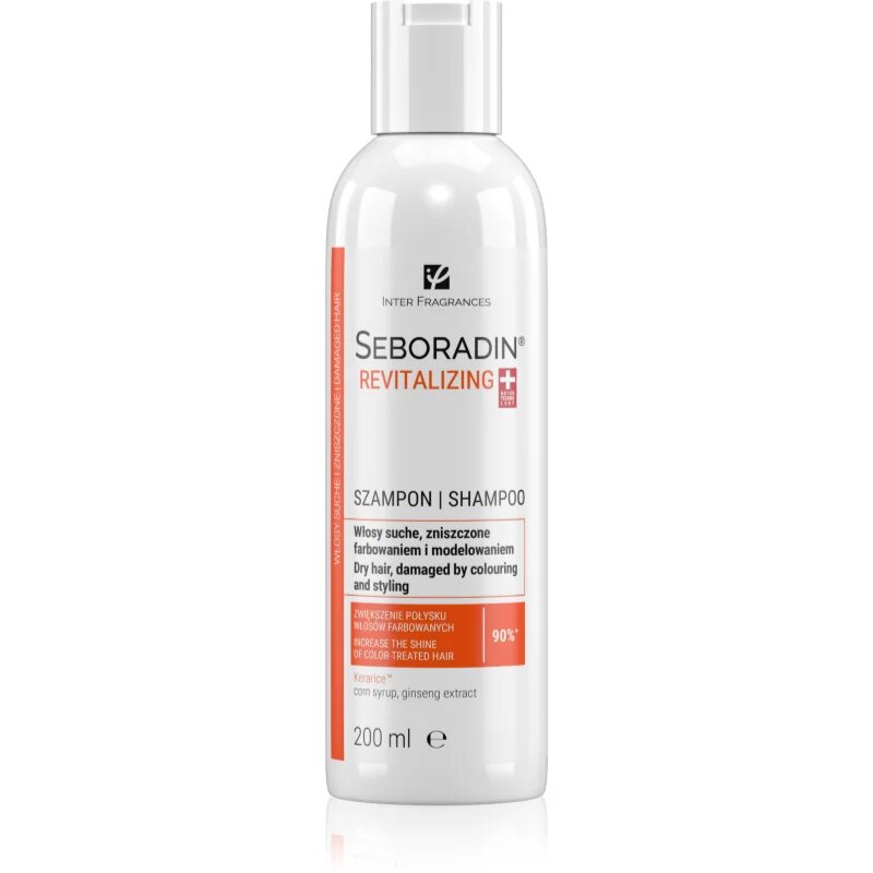 Seboradin Revitalizing revitalizacijski šampon za suhe in poškodovane lase 200 ml