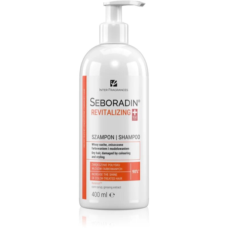 Seboradin Revitalizing revitalizacijski šampon za suhe in poškodovane lase 400 ml