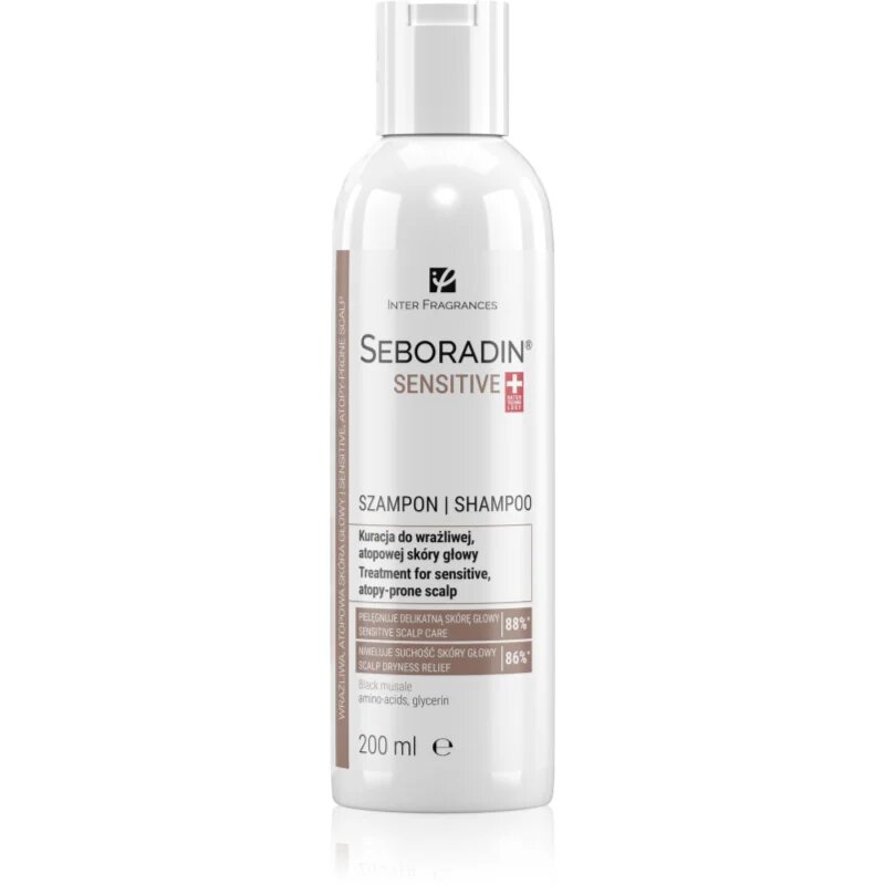 Seboradin Sensitive nežni šampon za občutljivo lasišče 200 ml