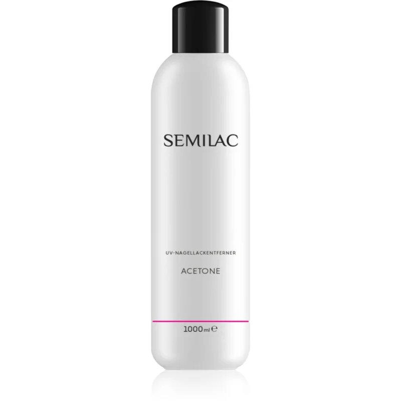 Semilac Liquids čisti aceton za odstranjevanje gel nohtov 1000 ml