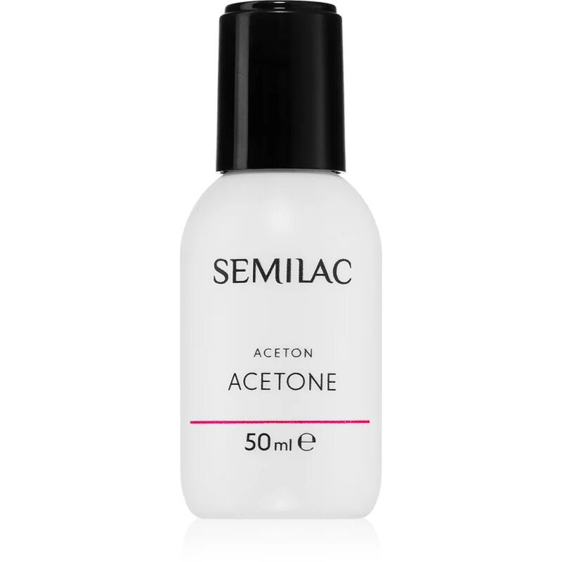 Semilac Liquids čisti aceton za odstranjevanje gel nohtov 50 ml
