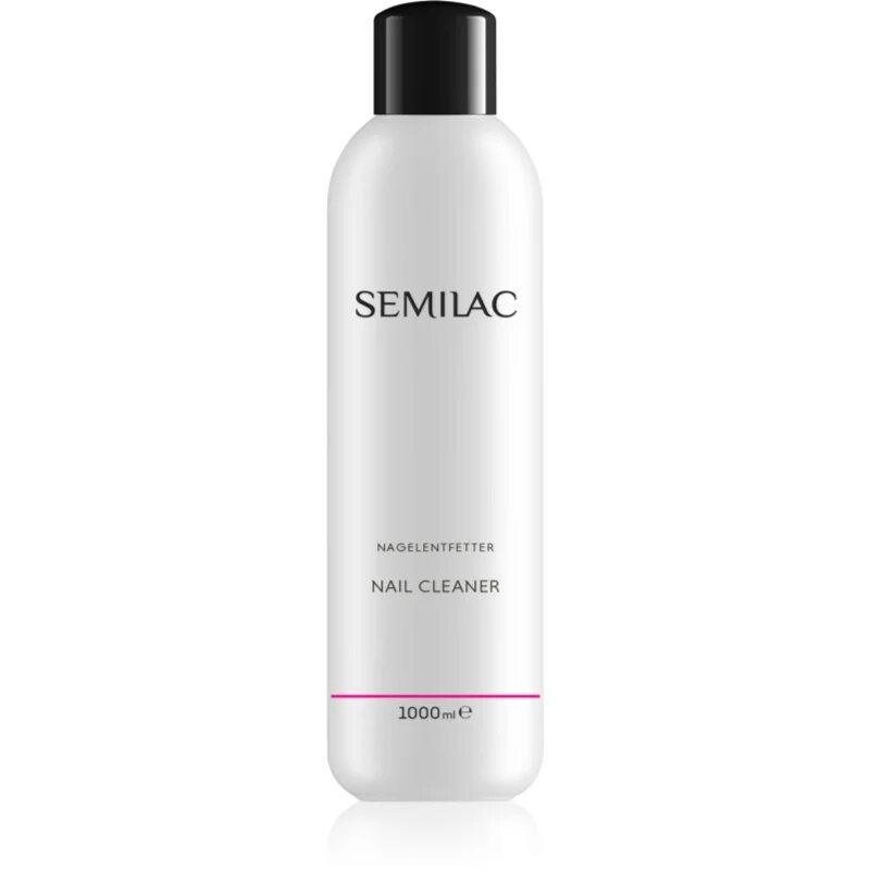 Semilac Liquids odstranjevalec lepljive plasti gel nohtov za sijoč sijaj 1000 ml