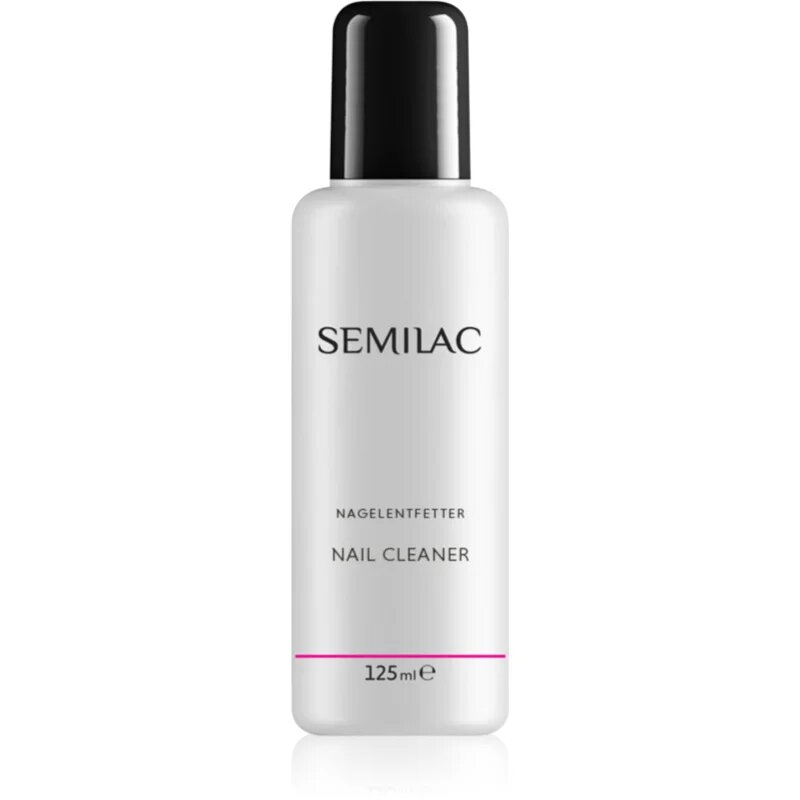 Semilac Liquids odstranjevalec lepljive plasti gel nohtov za sijoč sijaj 125 ml