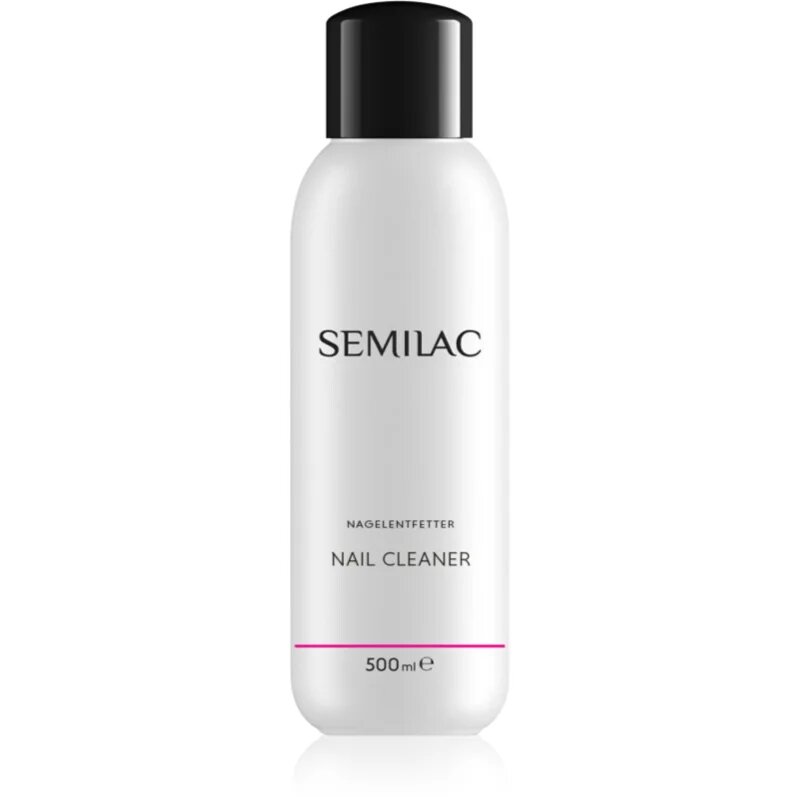 Semilac Liquids odstranjevalec lepljive plasti gel nohtov za sijoč sijaj 500 ml
