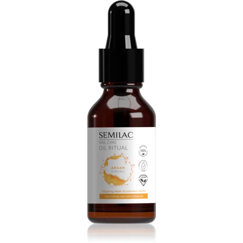 Semilac Nail Care Moisturing oil vlažilno olje za nohte in obnohtno kožo 11 ml