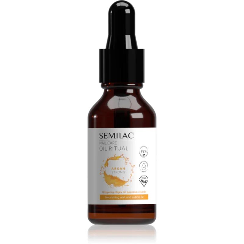 Semilac Nail Care Nourishing oil hranilno olje za nohte in obnohtno kožo 11 ml