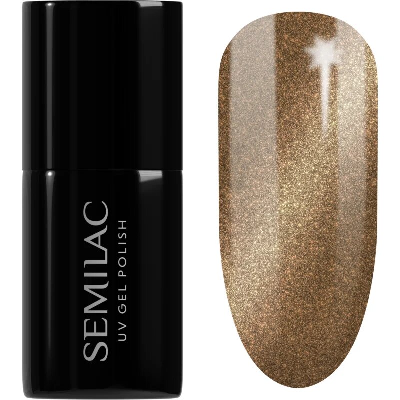 Semilac UV Hybrid Brides Babes gel lak za nohte z uporabo UV/LED lučke odtenek 487 The It Girl 7 ml