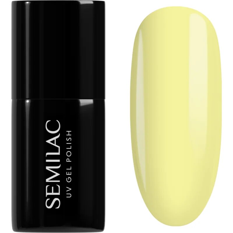 Semilac UV Hybrid Inner Glow gel lak za nohte odtenek 970 Limoncello 7 ml