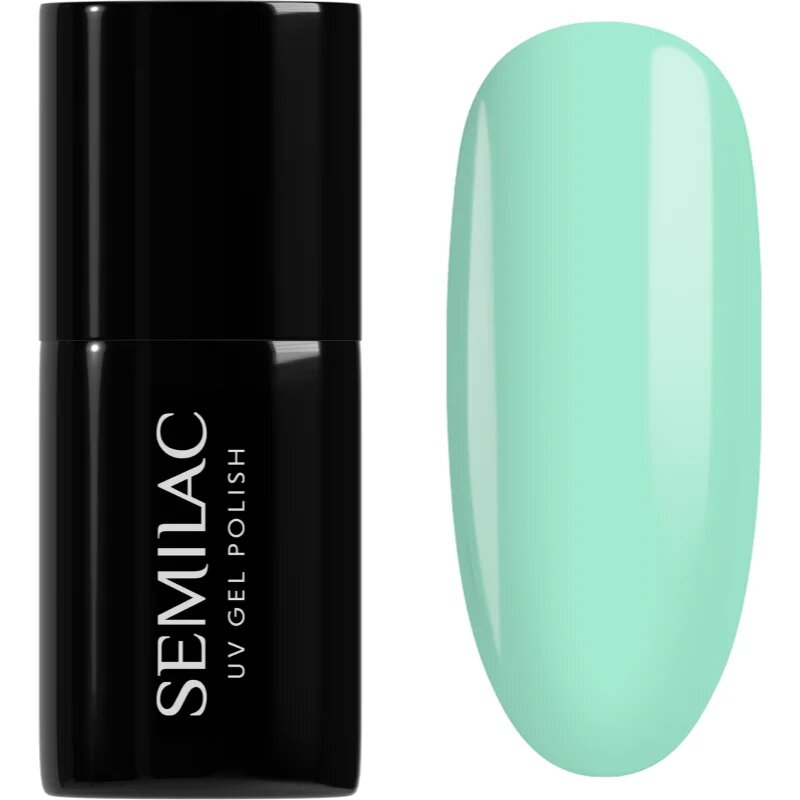 Semilac UV Hybrid Inner Glow gel lak za nohte odtenek 972 Mint To Be 7 ml