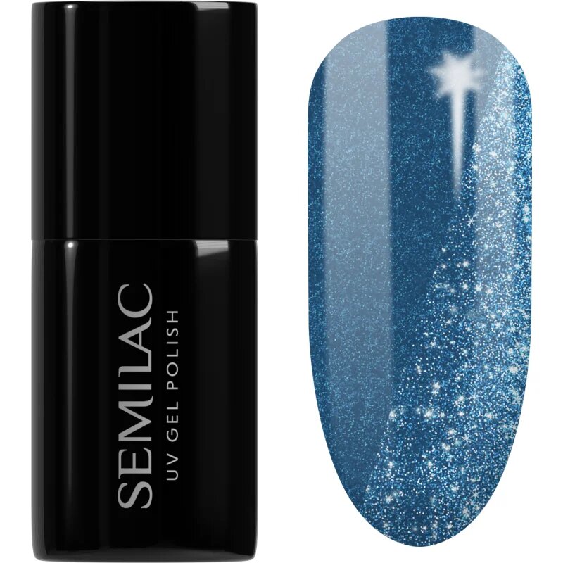 Semilac UV Hybrid New YEAAH gel lak za nohte z uporabo UV/LED lučke odtenek 409 Staying Hydrated 7 ml