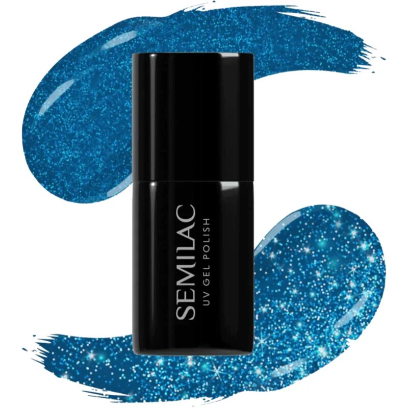 Semilac UV Hybrid New YEAAH gel lak za nohte z uporabo UV/LED lučke odtenek 409 Staying Hydrated 7 ml