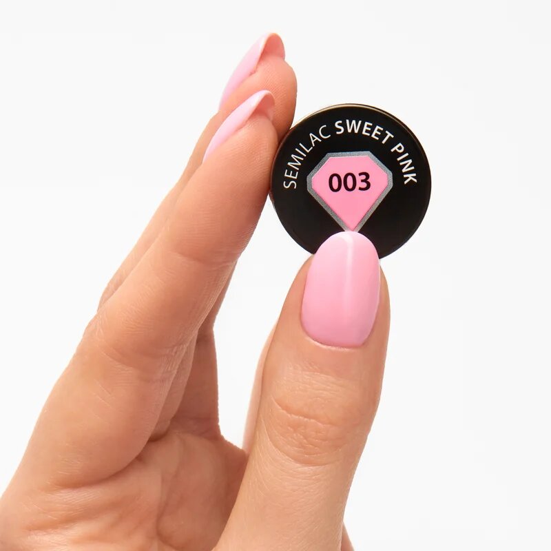 Semilac UV Hybrid Special Day gel lak za nohte odtenek 003 Sweet Pink 7 ml