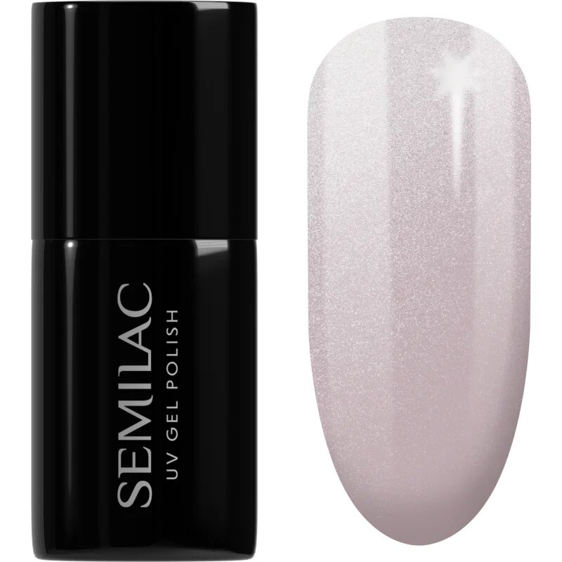 Semilac UV Hybrid Wedding Pearls gel lak za nohte odtenek 236 Peach Pearl 7 ml