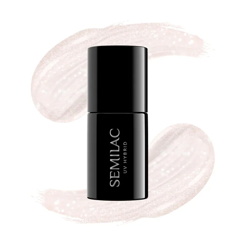 Semilac UV Hybrid Wedding Pearls gel lak za nohte odtenek 236 Peach Pearl 7 ml