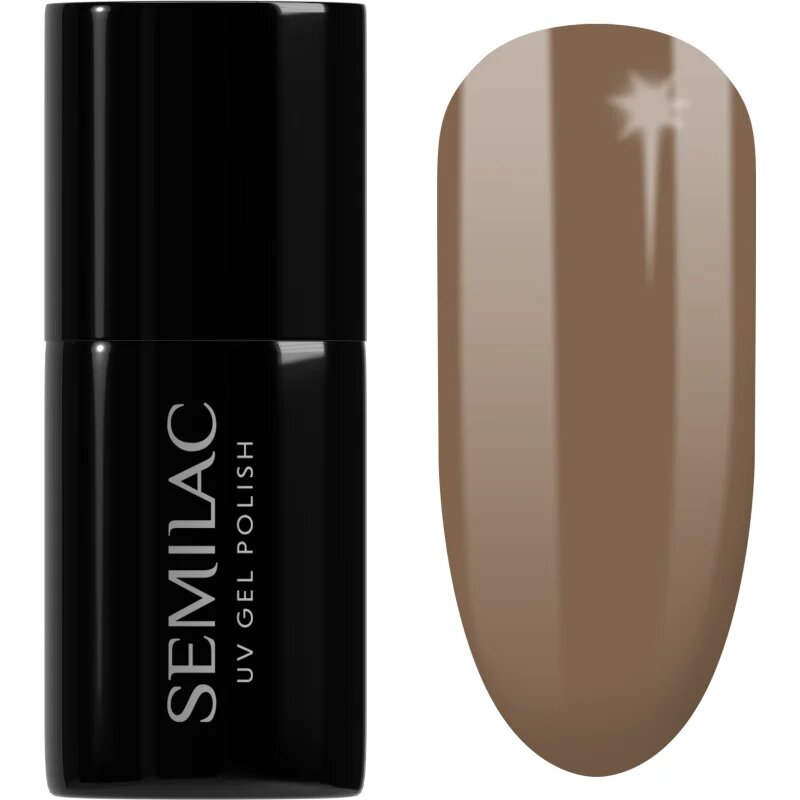 Semilac UV Hybrid WellBeing gel lak za nohte z uporabo UV/LED lučke odtenek 652 Palo Santo 7 ml