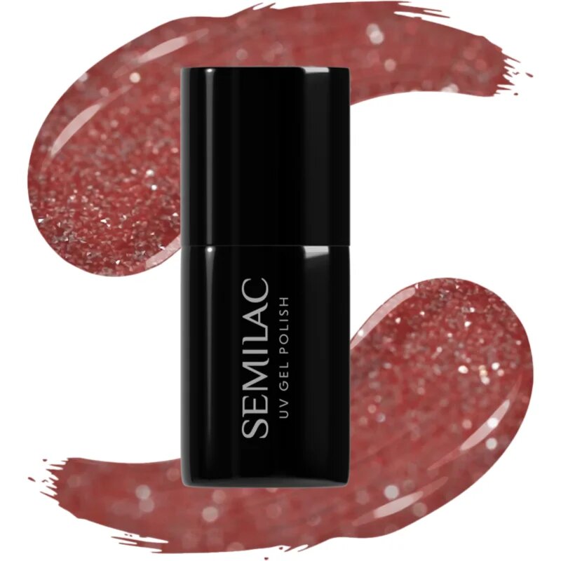 Semilac UV Hybrid WellBeing gel lak za nohte z uporabo UV/LED lučke odtenek 654 Mindful 7 ml